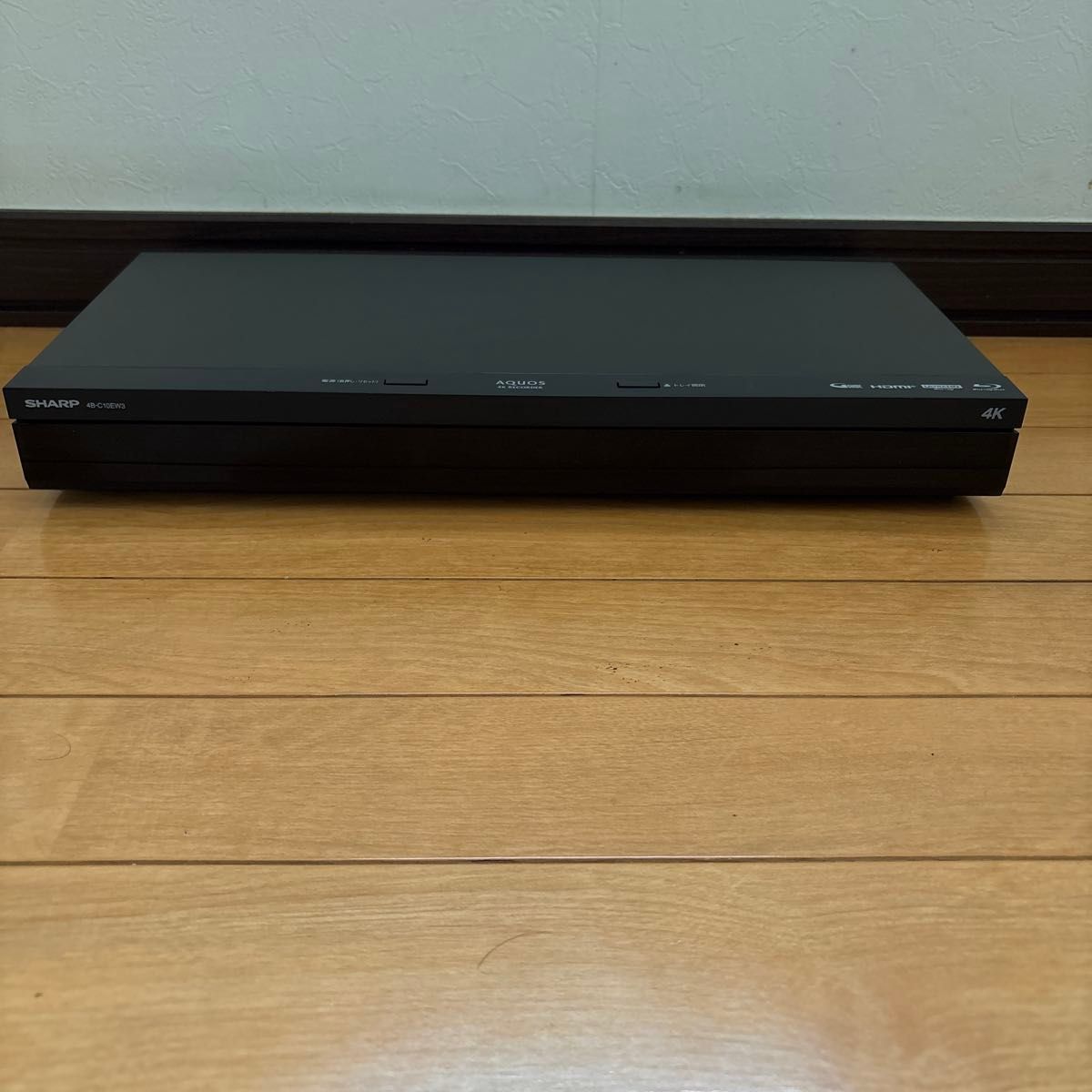 展示品 SHARP シャープ ブルーレイレコーダー AQUOS 4B-C10EW3 展示品 SHARP シャープ ブルーレイレコーダー AQUOS 4B-C10EW3