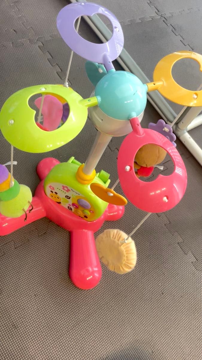 値下不可 Toyroyal やすらぎふわふわメリー メリー 2way ジャンク品