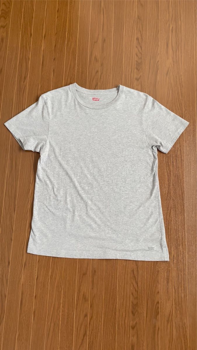 【送料無料】Levi's リーバイス メンズ Tシャツ グレー 裾ロゴプリント リーバイス501 501xx