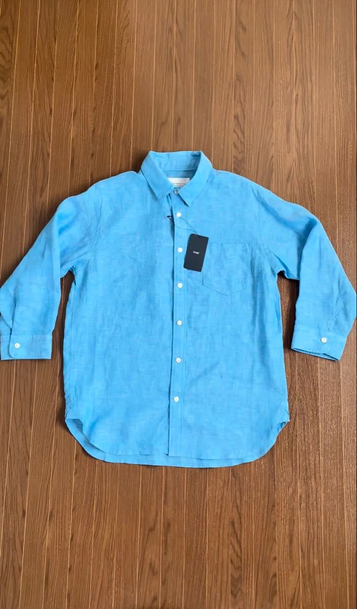 【送料無料】URBAN RESEARCH DOORS Linen 7/S shirts アーバンリサーチドアーズ 未使用品 メンズ