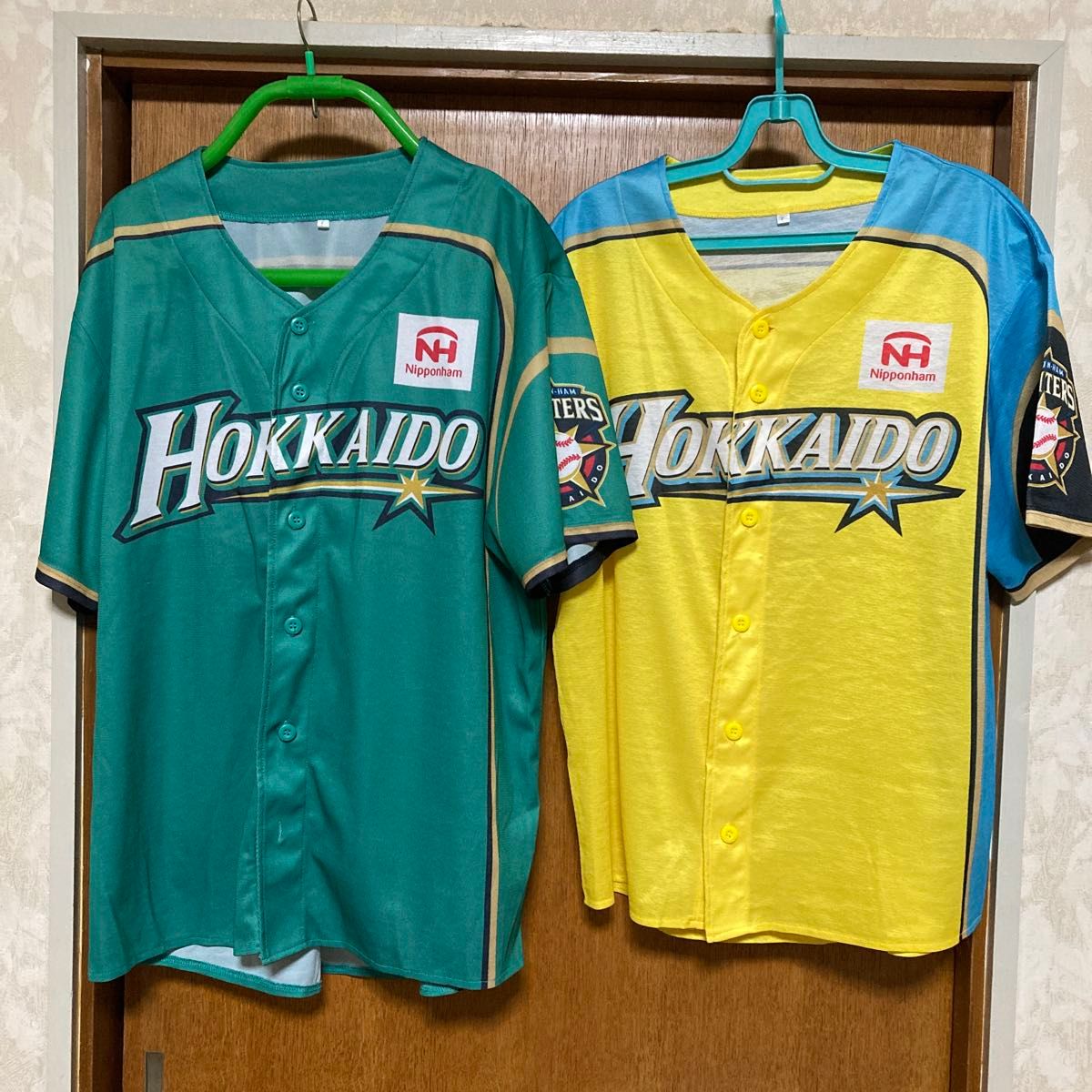 【2枚セット】北海道日本ハムファイターズ ユニフォーム 北海道日本ハムファイターズ ユニフォーム 2枚セット|Yahoo