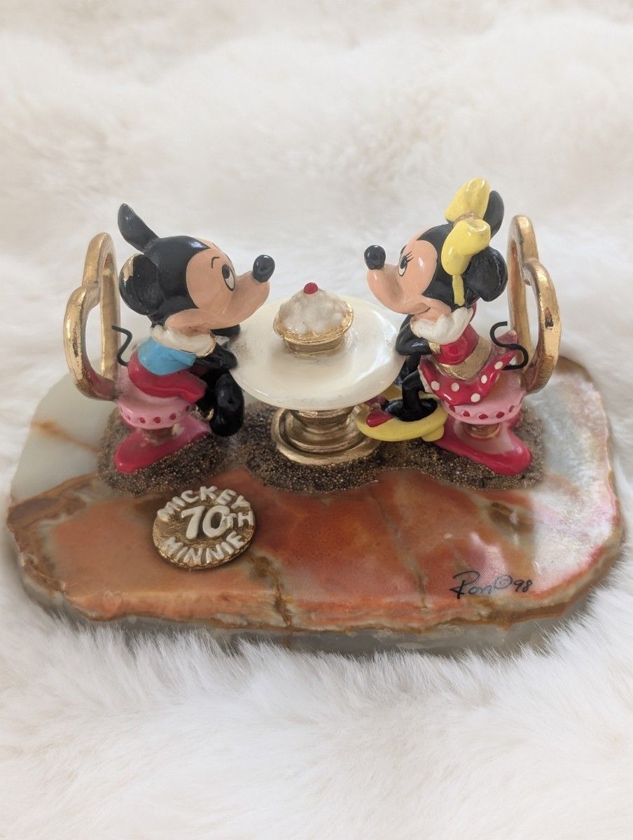 ディズニー 70周年ミッキー・ミニーロンリーコレクション大理石 ディズニー 70周年ミッキー・ミニーロンリーコレクション大理石