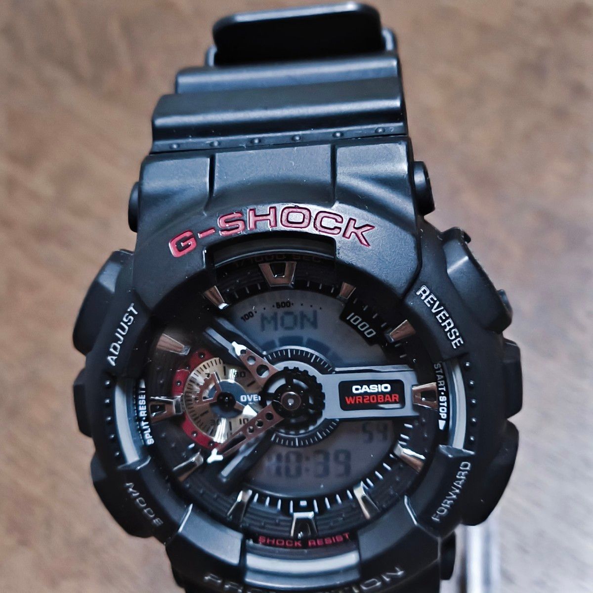 極上 美品 CASIO G-SHOCK GA-110-1AJF ブラック 電池交換済 異常 極上 美品 CASIO G-SHOCK GA-110-1AJF ブラック 電池交換済 異常