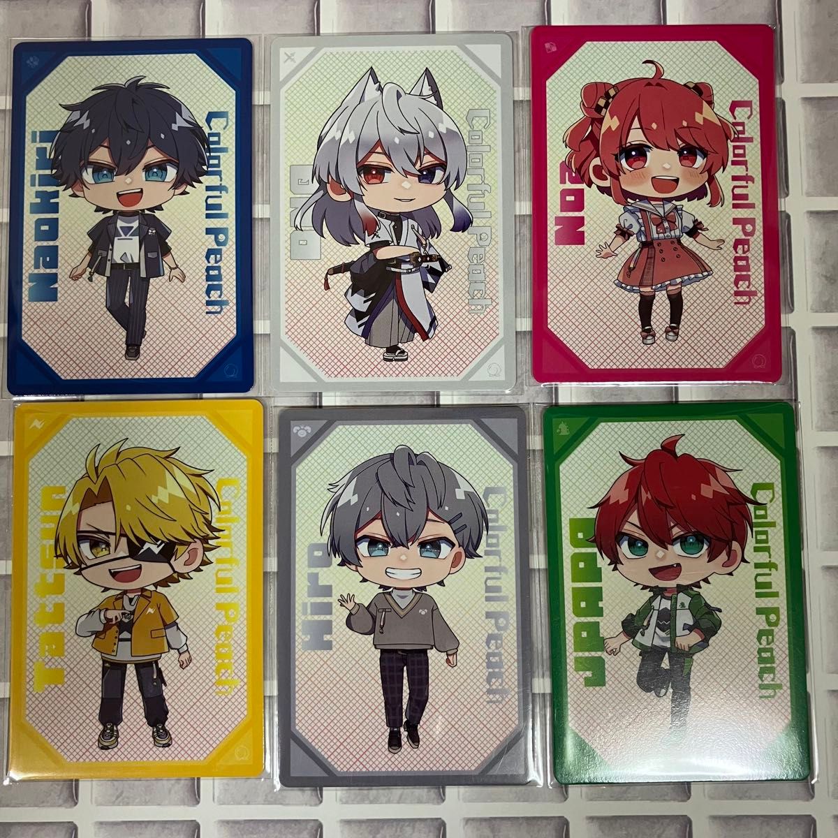 カラフルピーチ からぴち ぴちコレ 特典 トレーディングカード カラフルピーチ からぴち ぴちコレ 特典 トレーディングカード