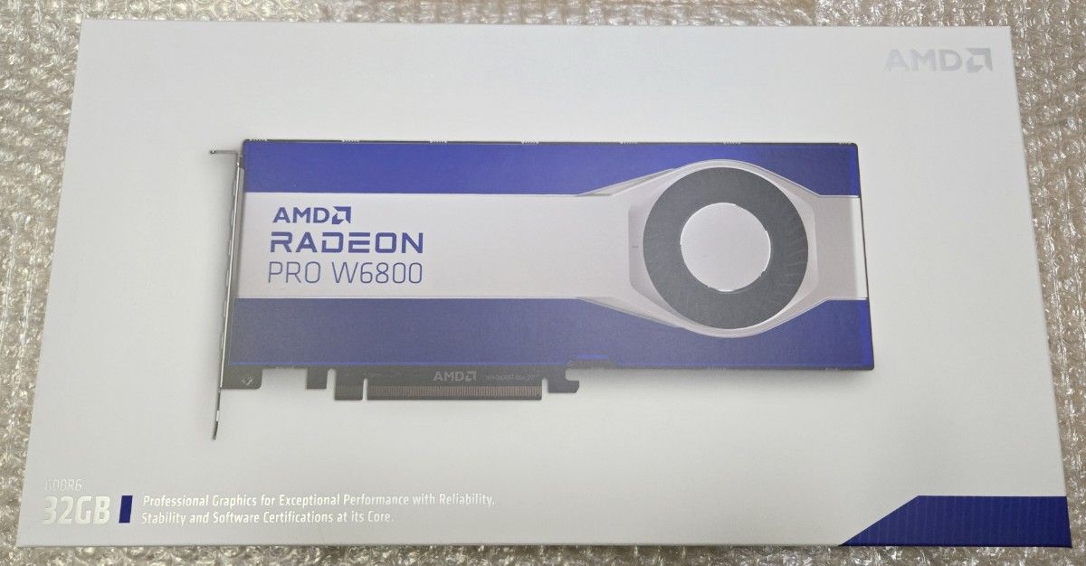 新品 ACUBE RADEON Pro W6800 32GB GDDR6|Yahoo!フリマ(旧 新品 ACUBE RADEON Pro W6800 32GB GDDR6|Yahoo!フリマ(旧