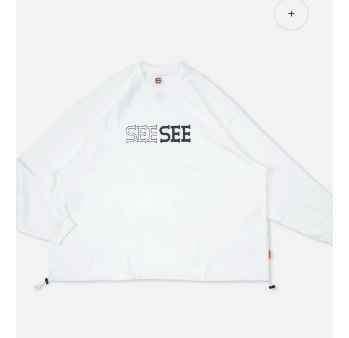 SEE SEE SUPER BIG FLAT LS TEE DRAWSTRING M|Yahoo!フリマ(旧 SEE SEE SUPER BIG FLAT LS TEE DRAWSTRING M|Yahoo!フリマ(旧
