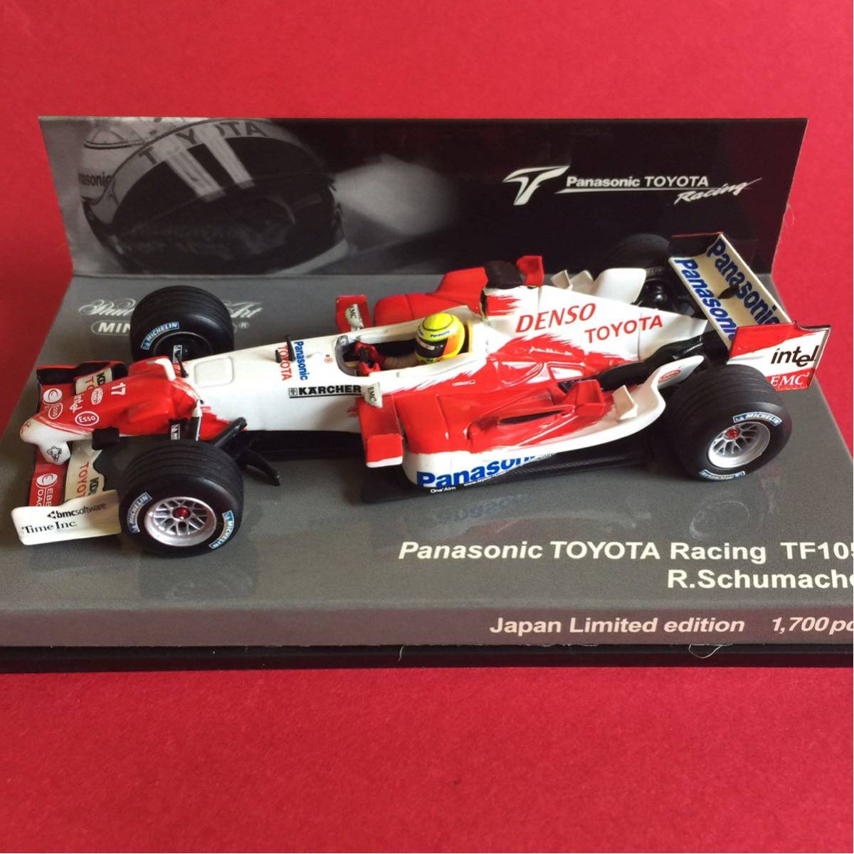 PMA 1/43 Panasonic TOYOTA Racing TF105 2005 R.Schumacher_画像2