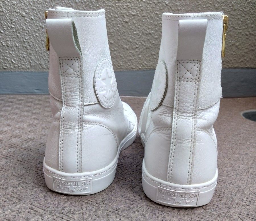 本革】コンバース サイドジップ クップ Z SHIN-HI|Yahoo!フリマ 本革】コンバース サイドジップ クップ Z SHIN-HI|Yahoo!フリマ