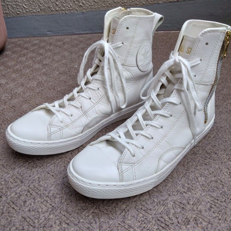 本革】コンバース サイドジップ クップ Z SHIN-HI|Yahoo!フリマ 本革】コンバース サイドジップ クップ Z SHIN-HI|Yahoo!フリマ