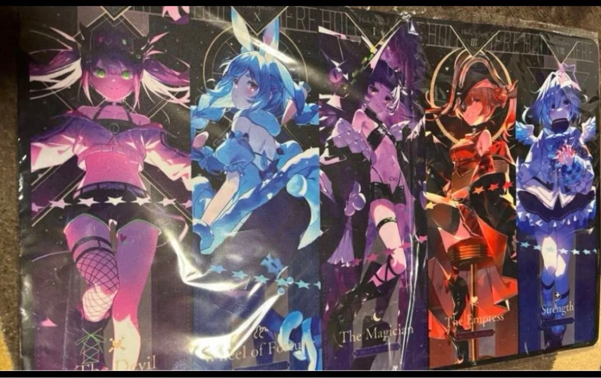 混沌の女神様 タロット ホロライブ プレイマット ぺこら マリン 混沌の女神様 タロット ホロライブ プレイマット ぺこら マリン