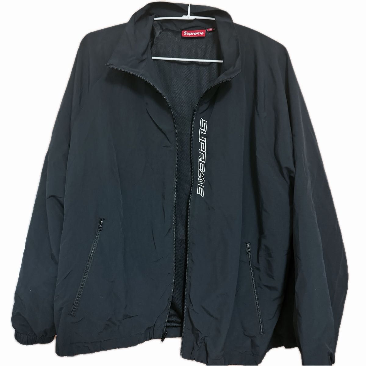 ほぼ未使用】25ss supreme Contrast Zip Track Jacket ブラック ほぼ未使用】25ss supreme Contrast Zip Track Jacket ブラック