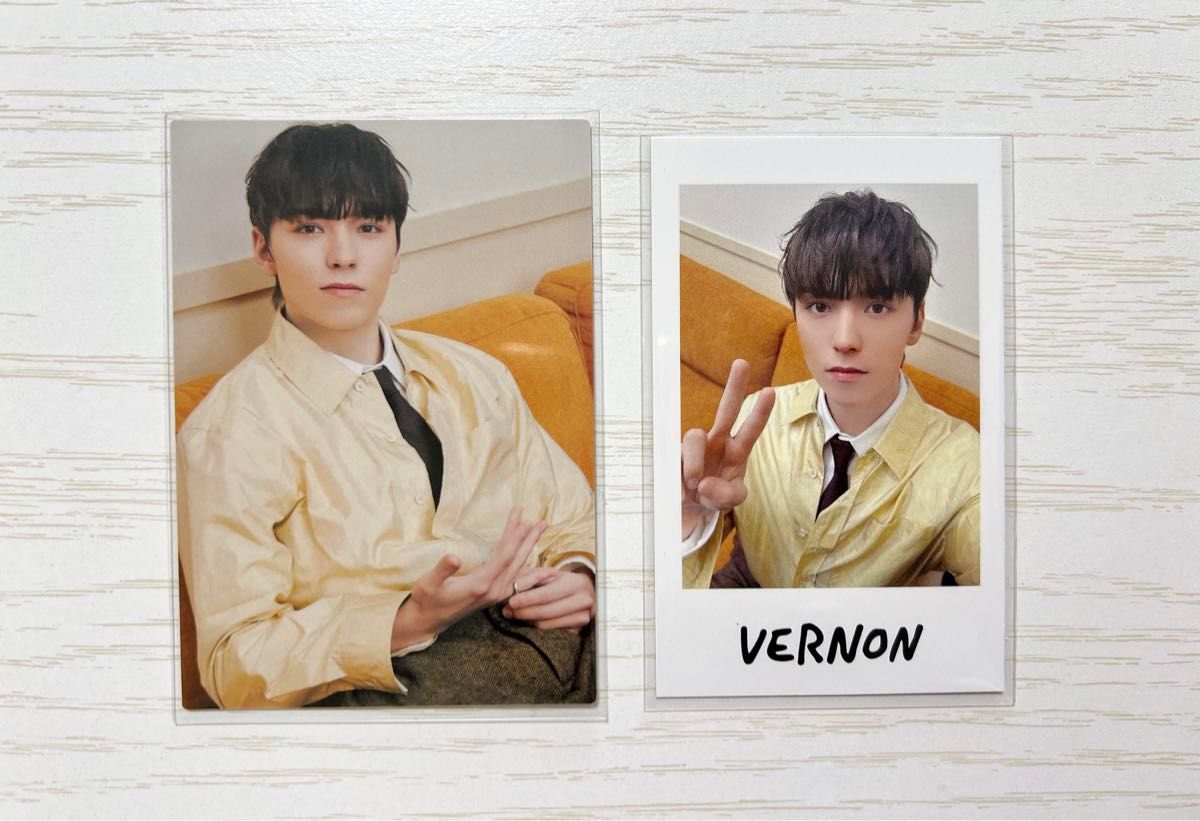 SEVENTEEN セブチ バーノン メッセージトレカ チェキ SEVENTEEN セブチ バーノン メッセージトレカ チェキ