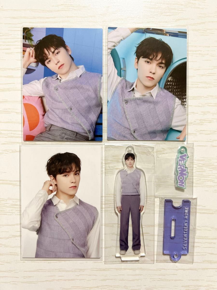 SEVENTEEN セブチ HOME バーノン トレカ アクリルキーリング SEVENTEEN セブチ HOME バーノン トレカ アクリルキーリング