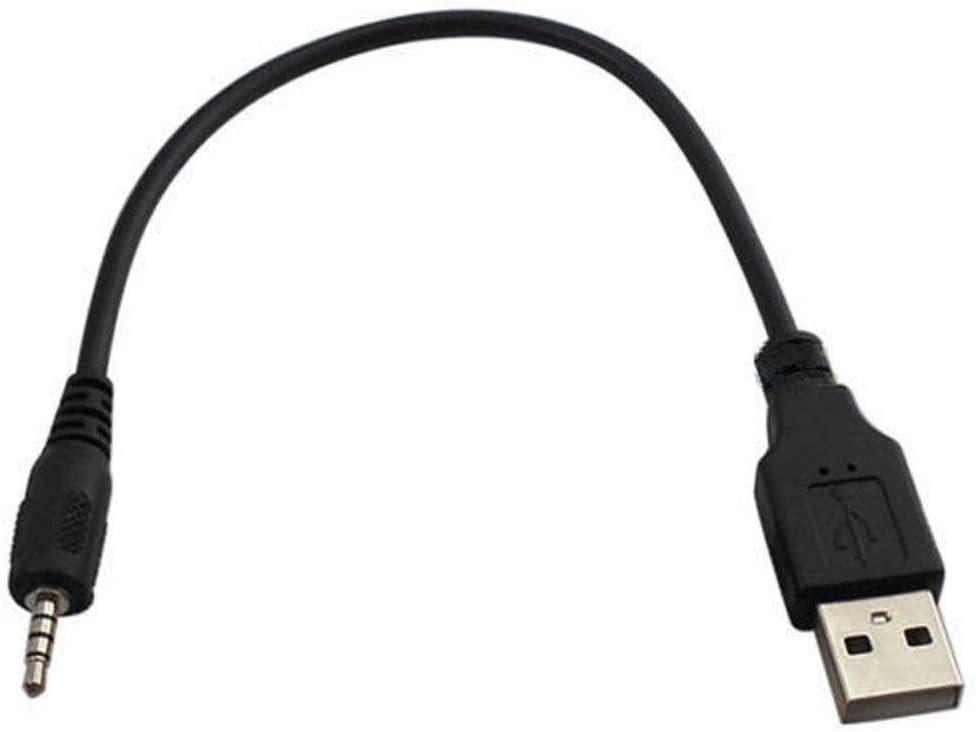 【送料無料】　便利な変換ケーブル＃39, USBケーブル 2.0対応 ⇔ 2.5mm ステレオミニプラグ 4極 充電用 USB-A by Rosebe