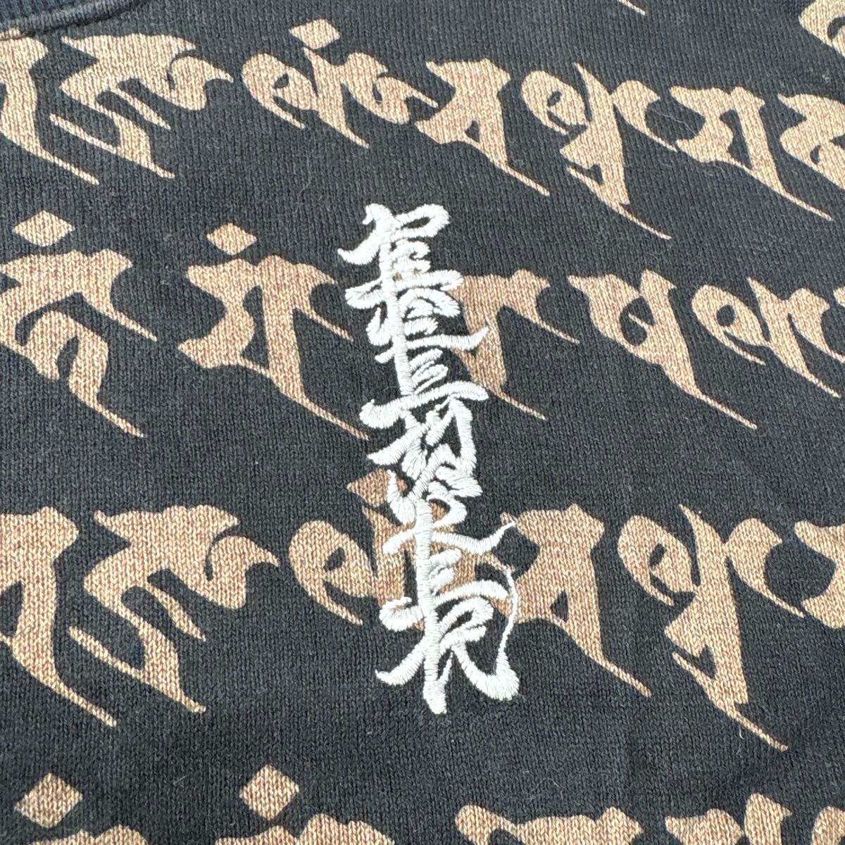 Peacemaker ピースメーカー 梵字 ロングTシャツ 総柄 Lサイズ Peacemaker ピースメーカー 梵字 ロングTシャツ 総柄 Lサイズ