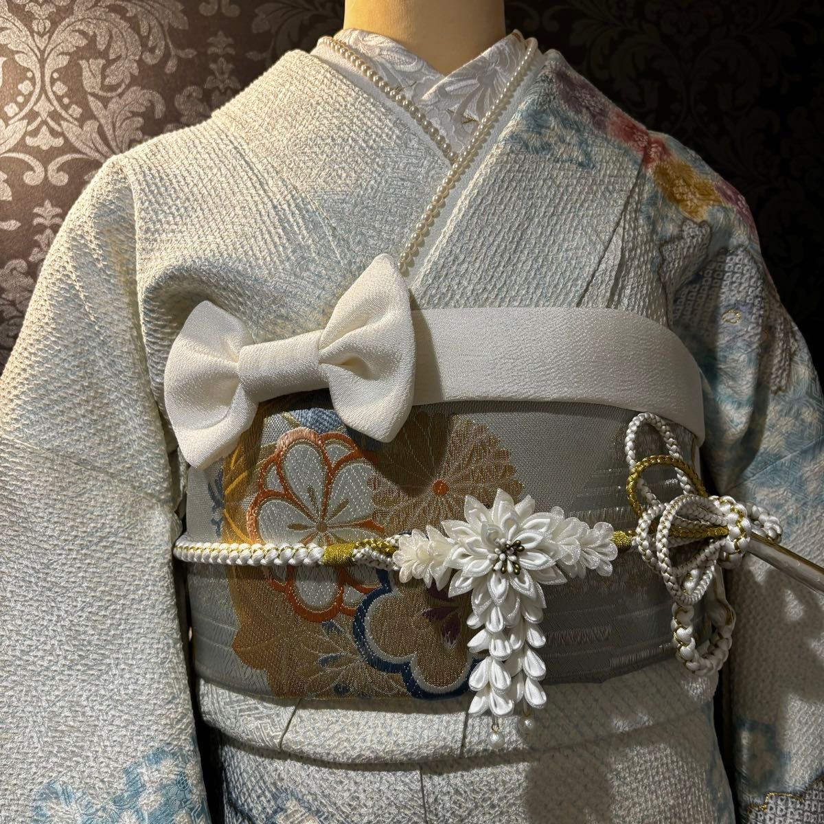 美品 総絞り 手絞り 本絞り 花模様 逸品 振袖 フルセット 振り袖 美品 総絞り 手絞り 本絞り 花模様 逸品 振袖 フルセット 振り袖