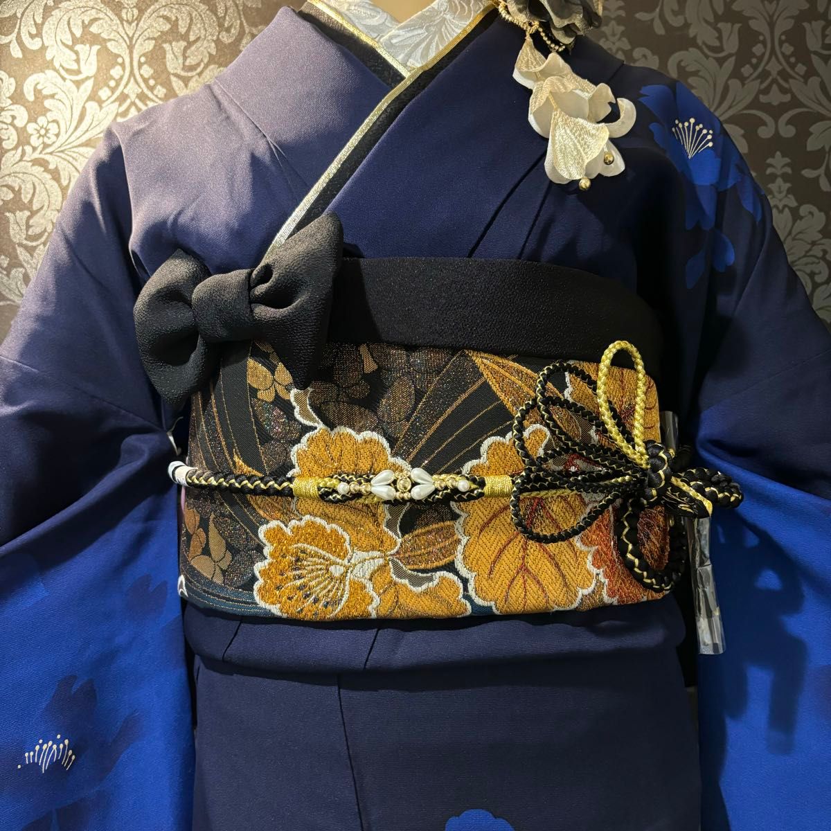 美品 牡丹 大柄 金彩 正絹 逸品 振袖 フルセット 振り袖|Yahoo 美品 牡丹 大柄 金彩 正絹 逸品 振袖 フルセット 振り袖|Yahoo