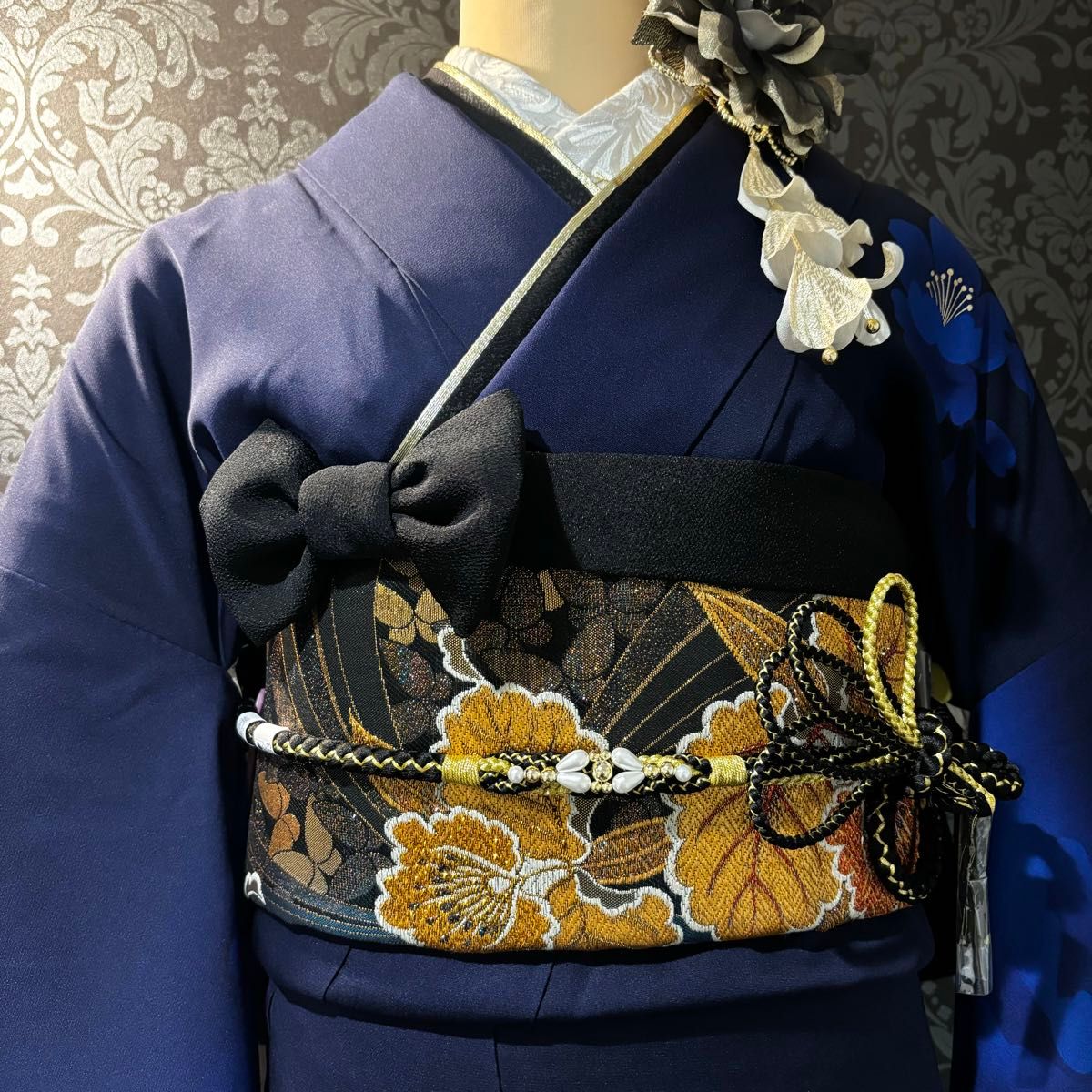 美品 牡丹 大柄 金彩 正絹 逸品 振袖 フルセット 振り袖|Yahoo 美品 牡丹 大柄 金彩 正絹 逸品 振袖 フルセット 振り袖|Yahoo