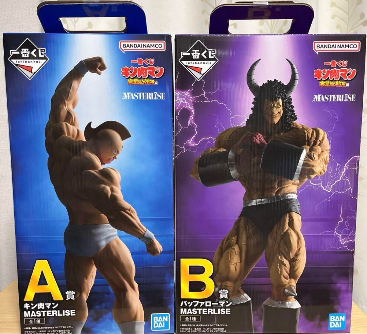 キン肉マン 一番くじ フィギュア 完璧超人始祖編 A賞 B賞 キン肉マン 一番くじ フィギュア 完璧超人始祖編 A賞 B賞
