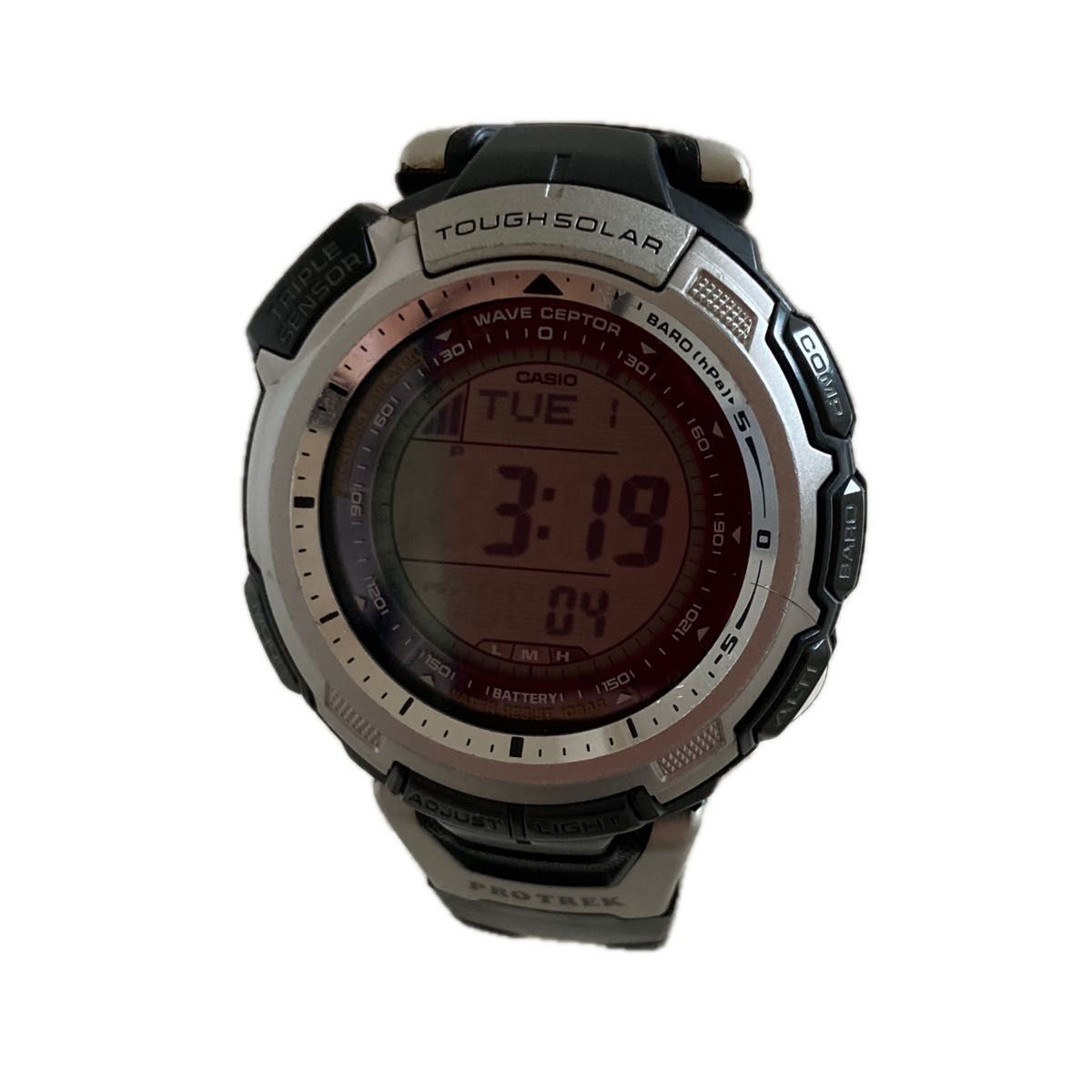 経典 カシオ プロトレック PRW-1300J 電波ソーラー 方位気圧高度温度 PRO TREK