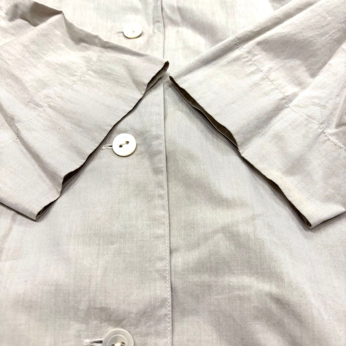 激レア ISSEY MIYAKE 80s 筆タグ シャツ ノーカラー 長袖 激レア ISSEY MIYAKE 80s 筆タグ シャツ ノーカラー 長袖
