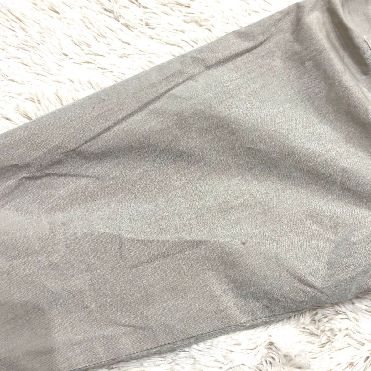激レア ISSEY MIYAKE 80s 筆タグ シャツ ノーカラー 長袖 激レア ISSEY MIYAKE 80s 筆タグ シャツ ノーカラー 長袖