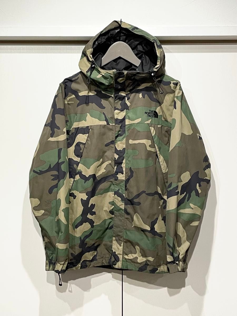ノースフェイス ノベルティ スクープジャケット 迷彩 M カモフラ ノースフェイス ノベルティ スクープジャケット 迷彩 M カモフラ