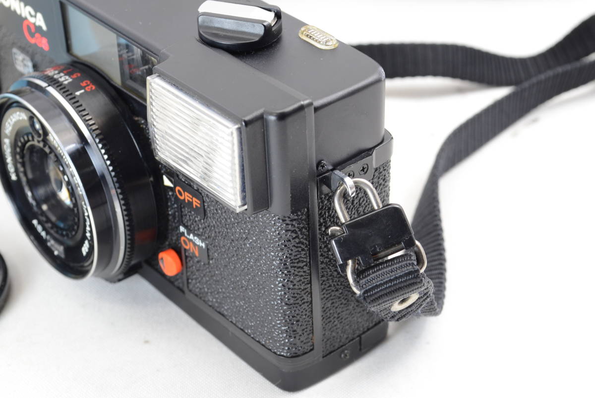 【ecoま】コニカ KONICA C35 EF 38mm F2.8 no.1588727 コンパクトフィルムカメラ_画像3