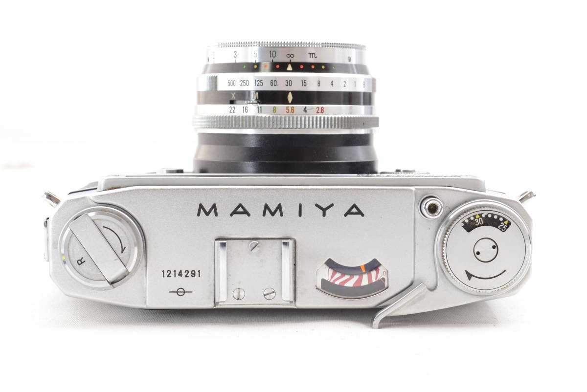 【ecoま】マミヤ Mamiya 35S2 SEKOR T. 48mm F2.8 レンジファインダー フィルムカメラ_画像5