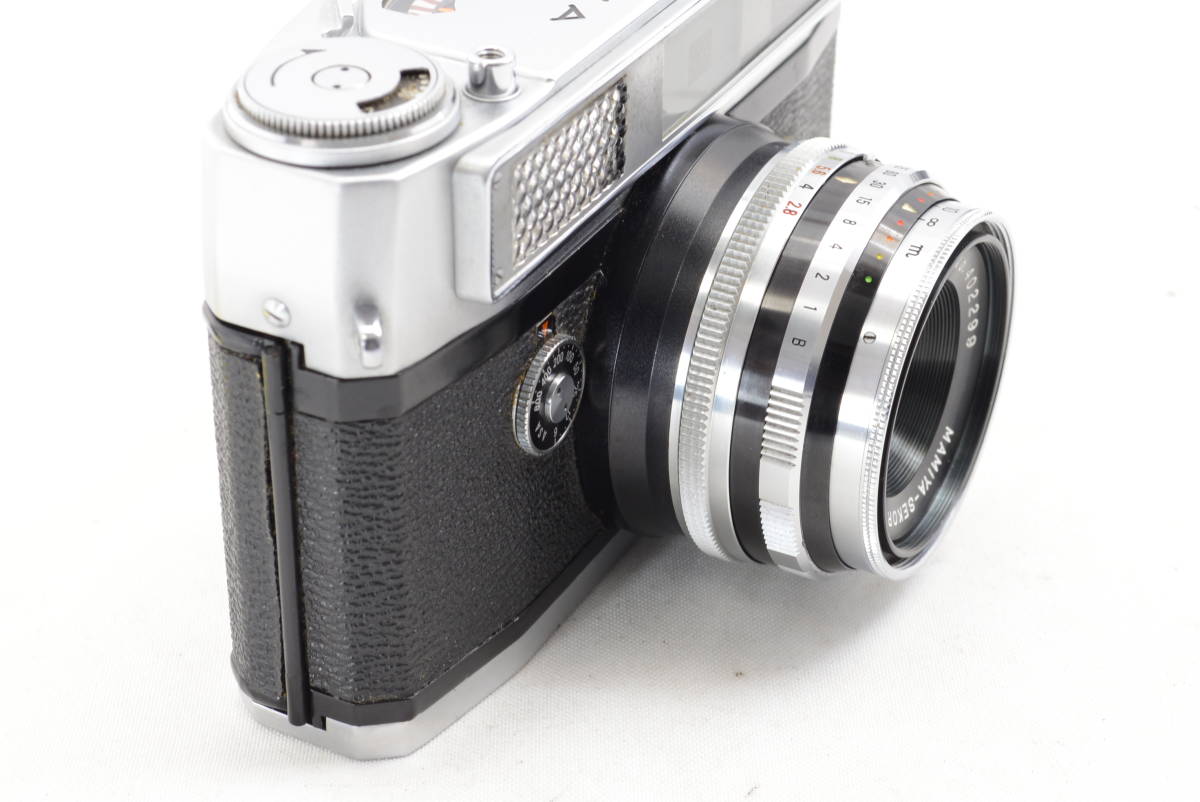 【ecoま】マミヤ Mamiya 35S2 SEKOR T. 48mm F2.8 レンジファインダー フィルムカメラ_画像3