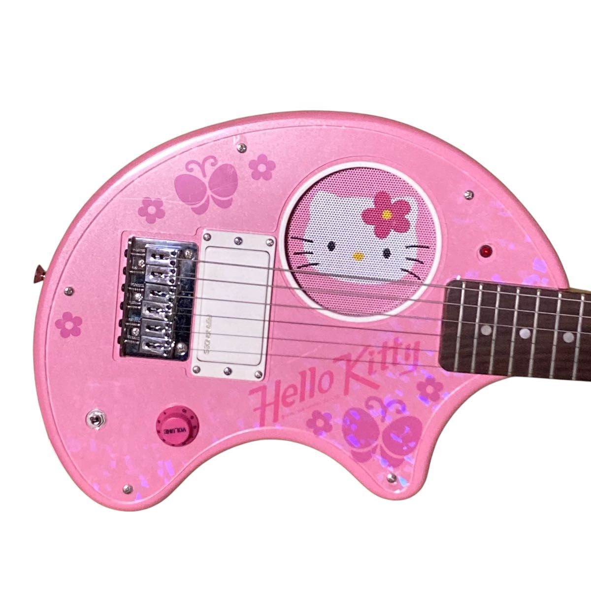 超美品 ハローキティ エレキギター FERNANDES アンプ内蔵 ZO-3 超美品 ハローキティ エレキギター FERNANDES アンプ内蔵 ZO-3