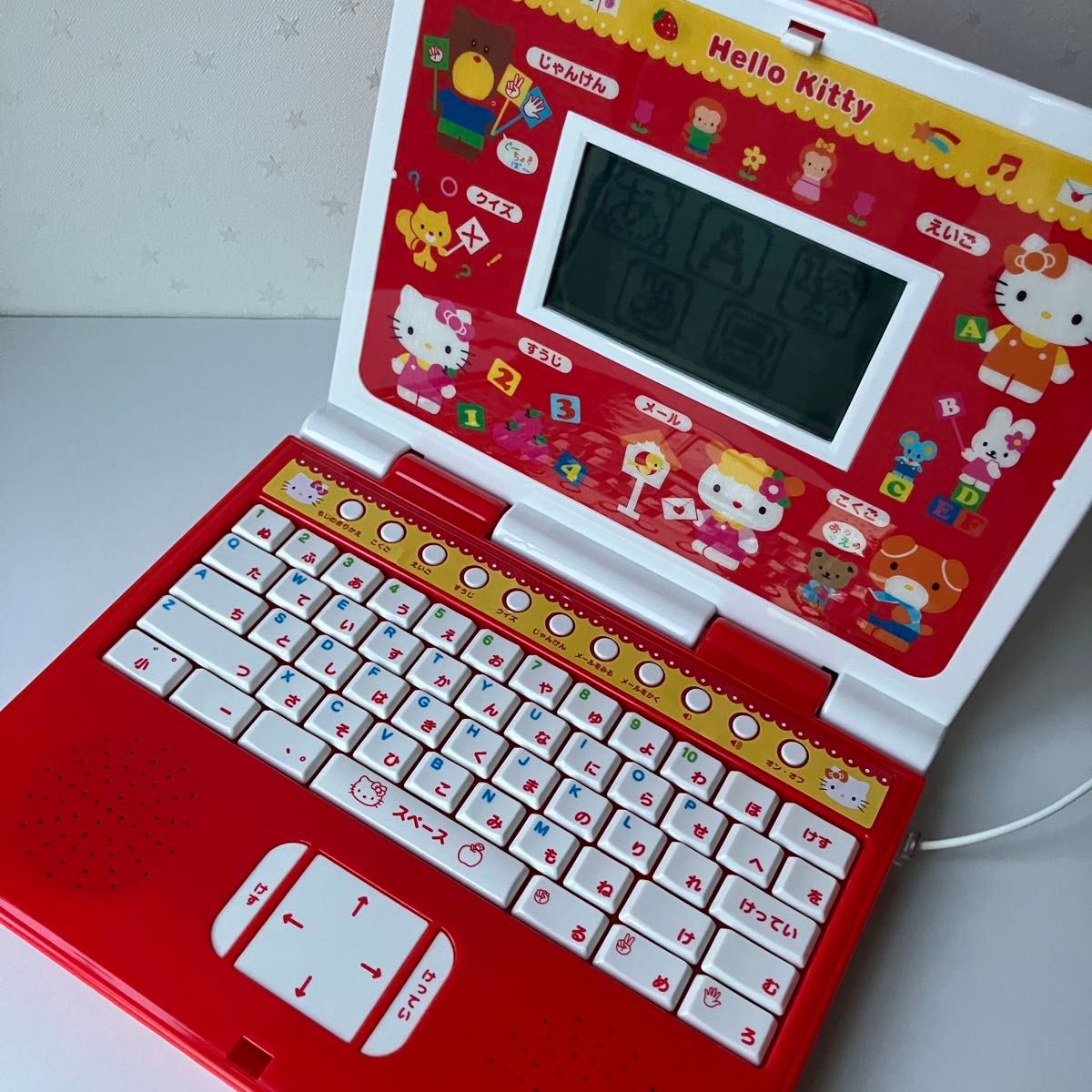 美品 ハローキティ キッズ トイパソコン レトロ おもちゃ 美品 ハローキティ キッズ トイパソコン レトロ おもちゃ