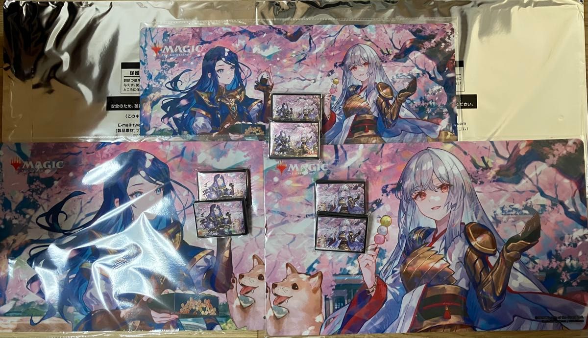 放浪皇のお花見キャンペーン プレイマット×3種+スリーブ3種(100 放浪皇のお花見キャンペーン プレイマット×3種+スリーブ3種(100
