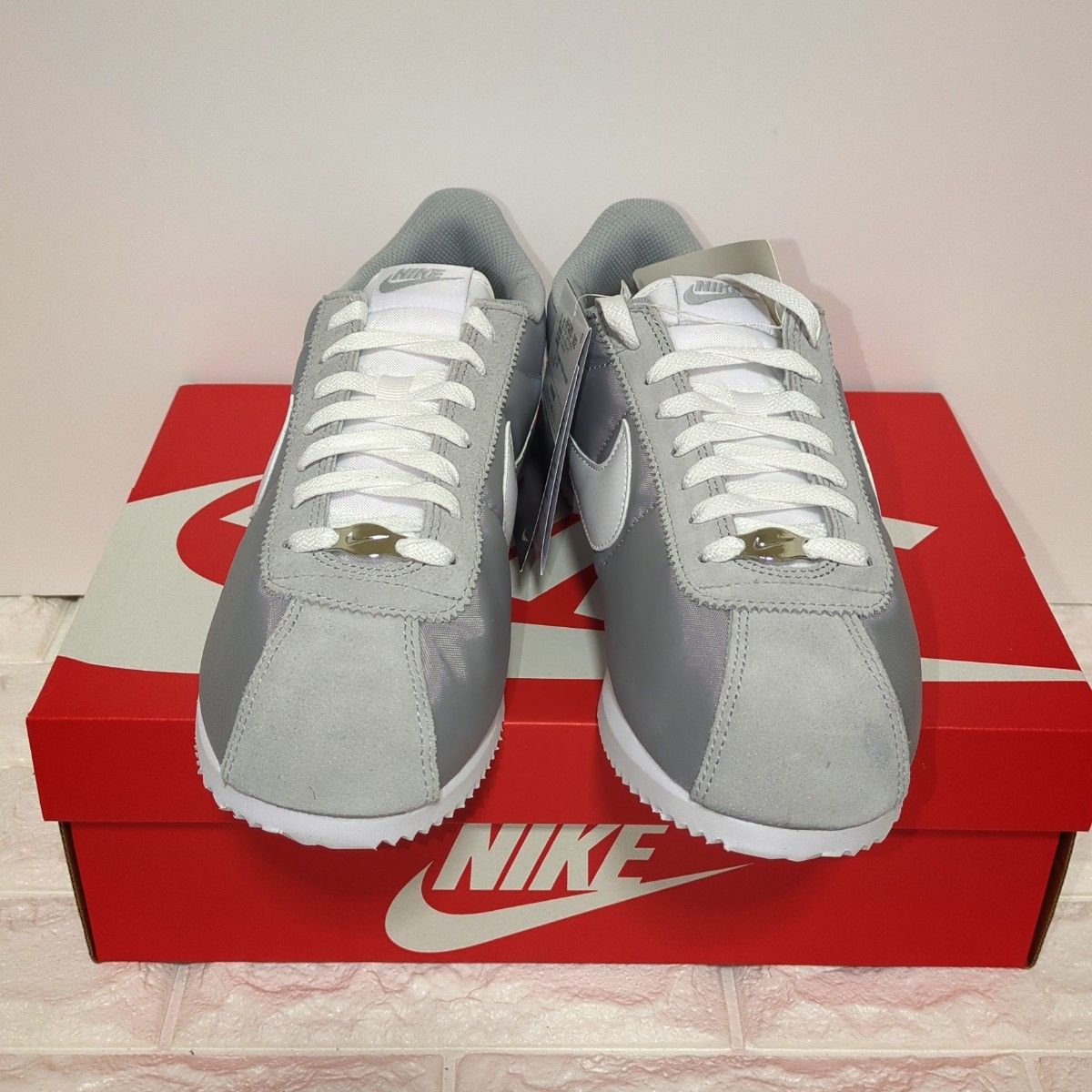 27 5 NIKE ナイキ コルテッツ テキスタイル Cortez シルバー 27 5 NIKE ナイキ コルテッツ テキスタイル Cortez シルバー