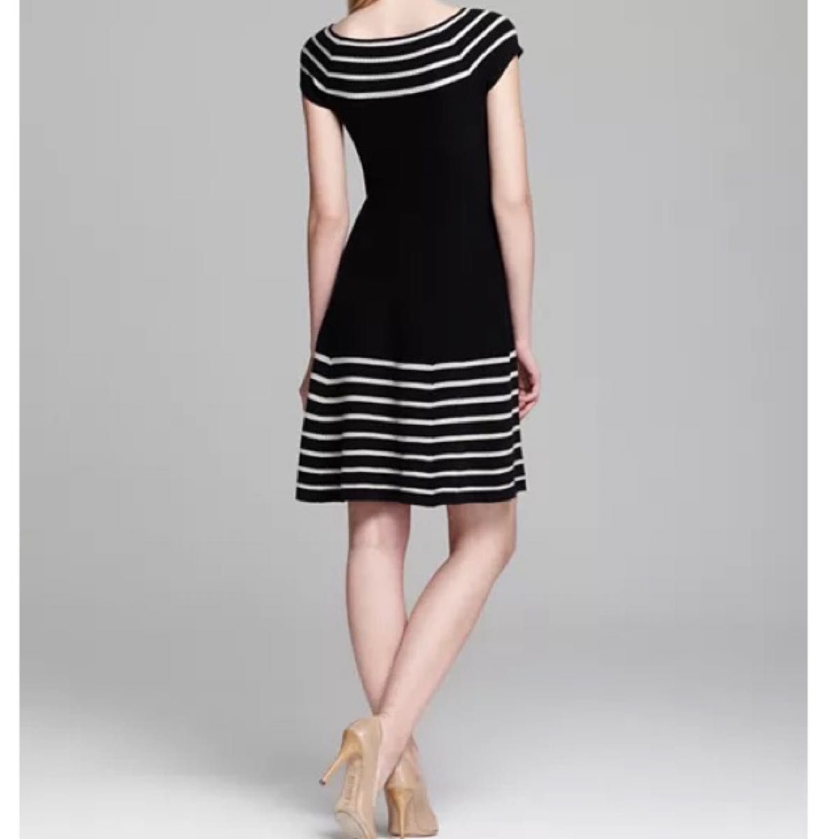 美品】Kate Spade ケイトスペード ニットワンピース M 黒 A 美品】Kate Spade ケイトスペード ニットワンピース M 黒 A