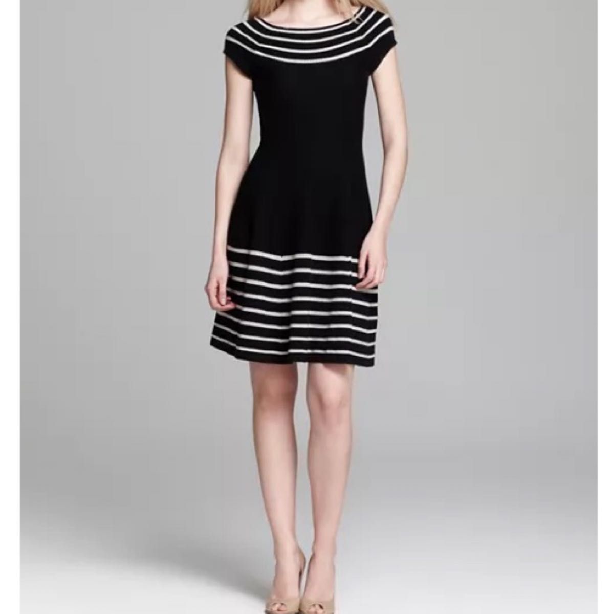 美品】Kate Spade ケイトスペード ニットワンピース M 黒 A 美品】Kate Spade ケイトスペード ニットワンピース M 黒 A