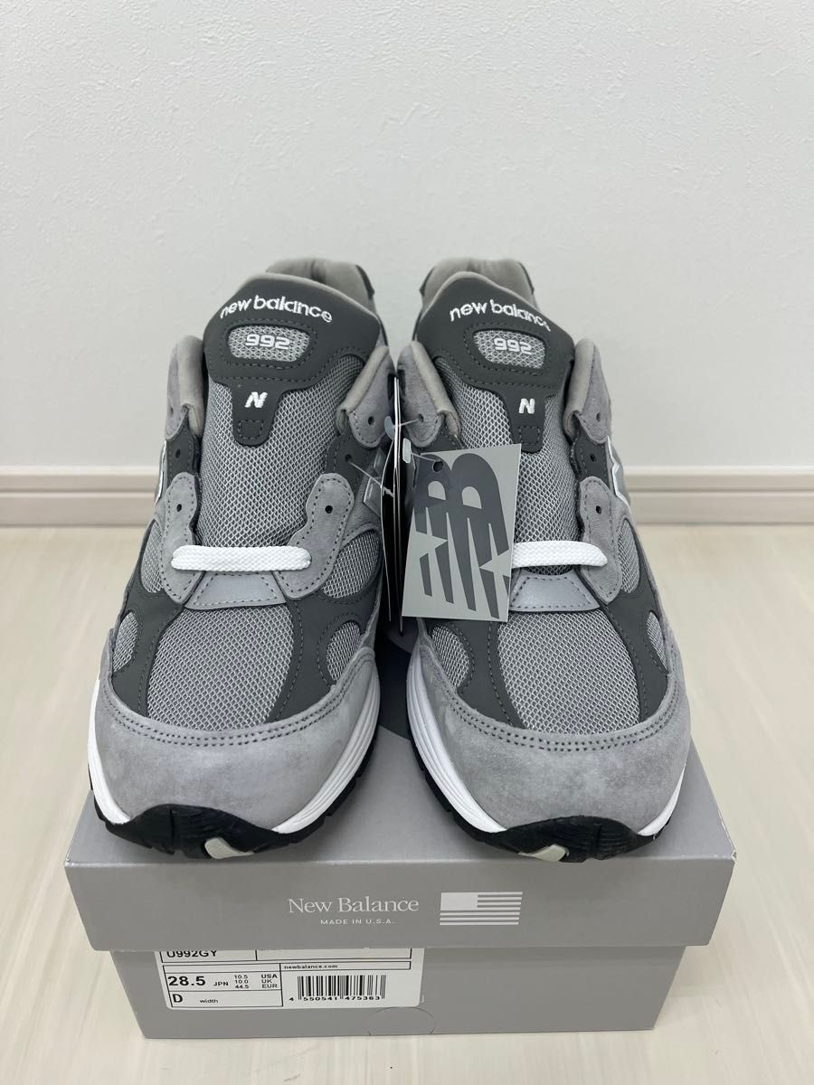 New Balance U992GY GRAY 2025 ニューバランス 992 28 5 New Balance U992GY GRAY 2025 ニューバランス 992 28 5