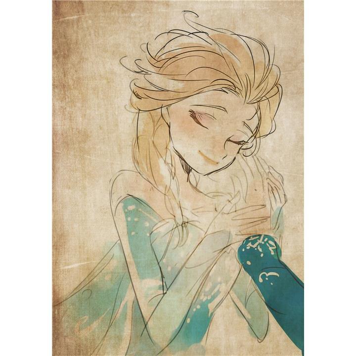 Paypayフリマ ディズニー アナ雪 イラスト4 ポスター Paypayフリマ ディズニー アナ雪 イラスト4 ポスター