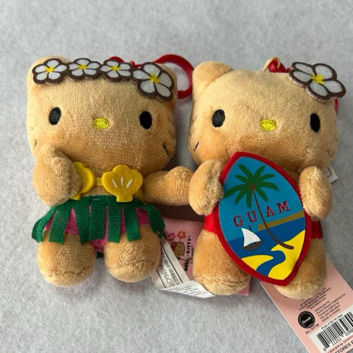 グアム限定 日焼けキティ ぬいぐるみ 2個セット 週末SALE グアム島限定 日焼けハローキティ 2個セット|Yahoo