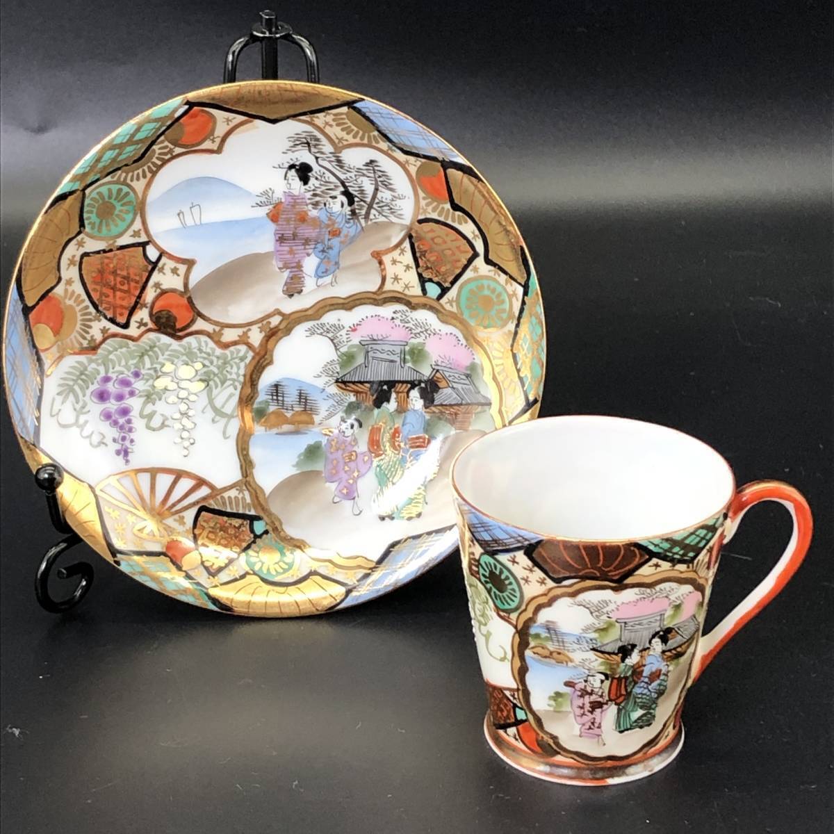 Yahoo!オークション - 【 明治輸出品 】九谷焼 オールドニッポン Yahoo!オークション - 【 明治輸出品 】九谷焼 オールドニッポン