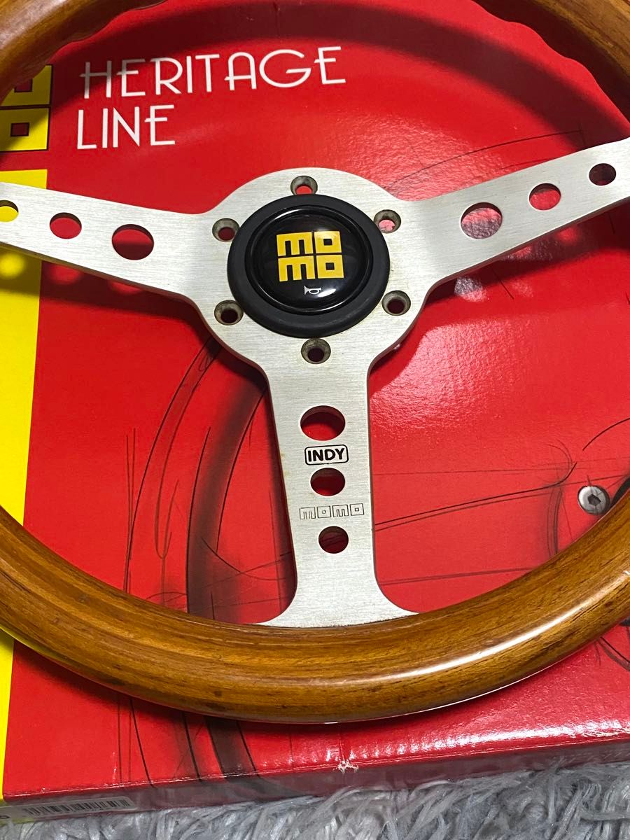 MOMO (モモ) ステアリングINDY 31π ウッドステアリング モモステ MOMO (モモ) ステアリングINDY 31π ウッドステアリング モモステ