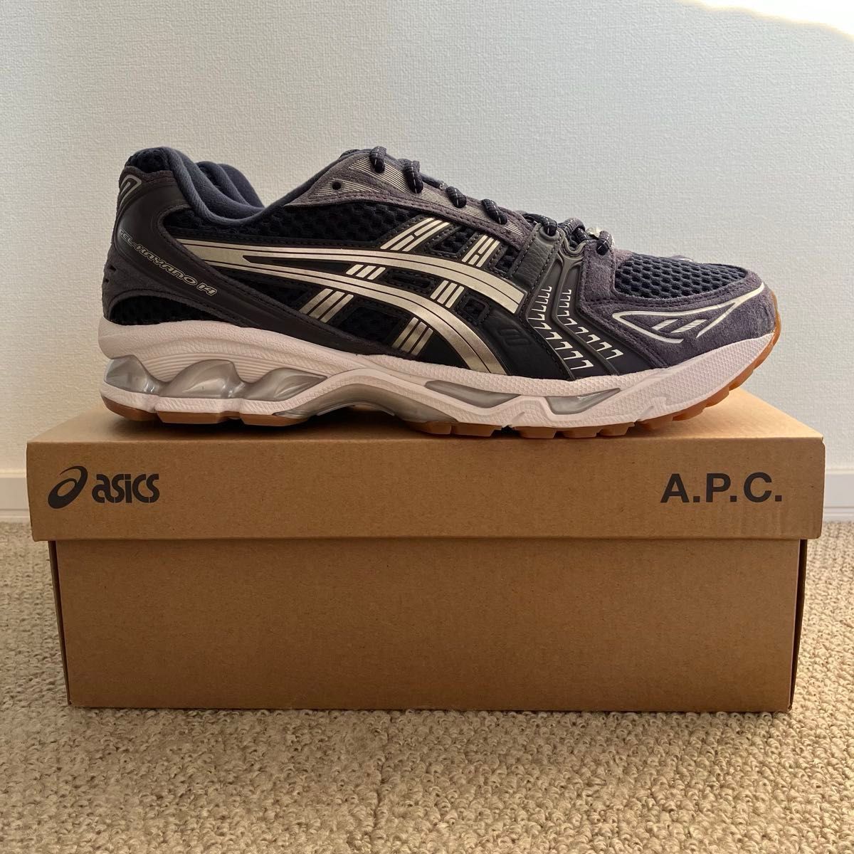 ASICS A P C GEL-KAYANO 14 コラボスニーカー 27 5cm アシックス ASICS A P C GEL-KAYANO 14 コラボスニーカー 27 5cm アシックス