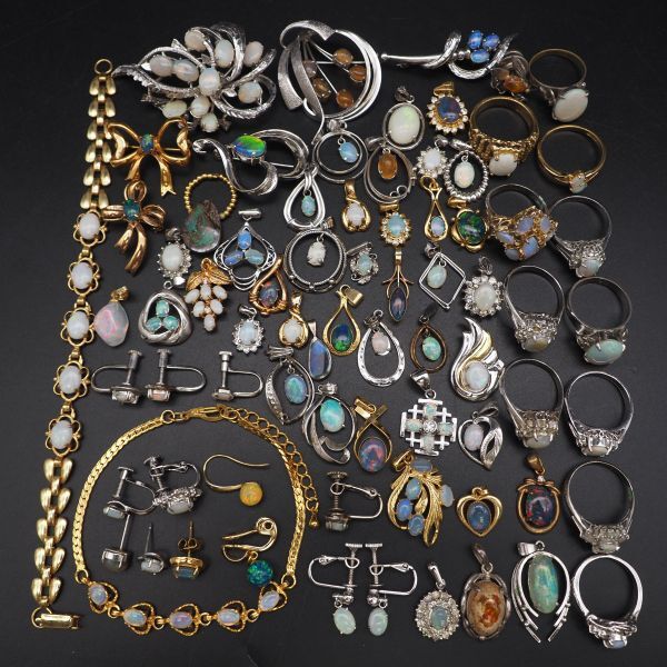 OT0401) 1円 オパール アクセサリー 大量セット ブレスレット OT0401) 1円 オパール アクセサリー 大量セット ブレスレット