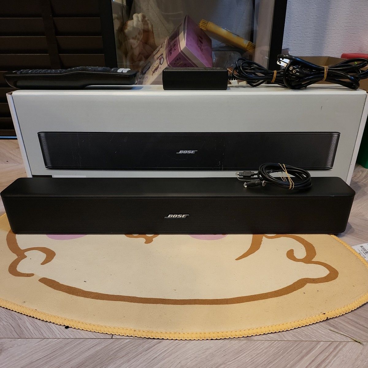 BOSE TV sound System Solo5 サウンドバー ブラック 箱付き BOSE TV sound System Solo5 サウンドバー ブラック 箱付き