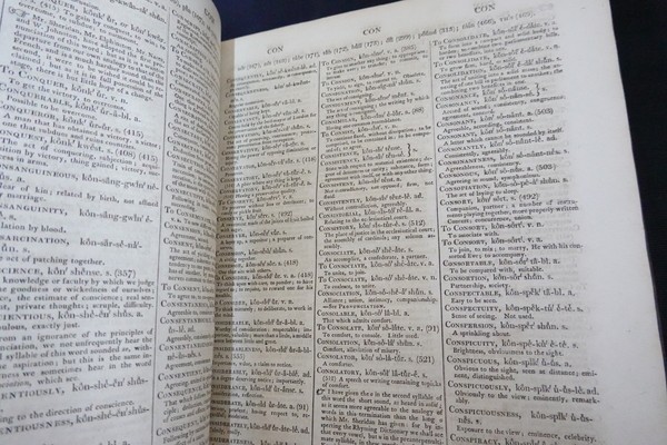 E/洋書英語辞書■walker's Critical pronouncing Dictionary 1810年_画像6