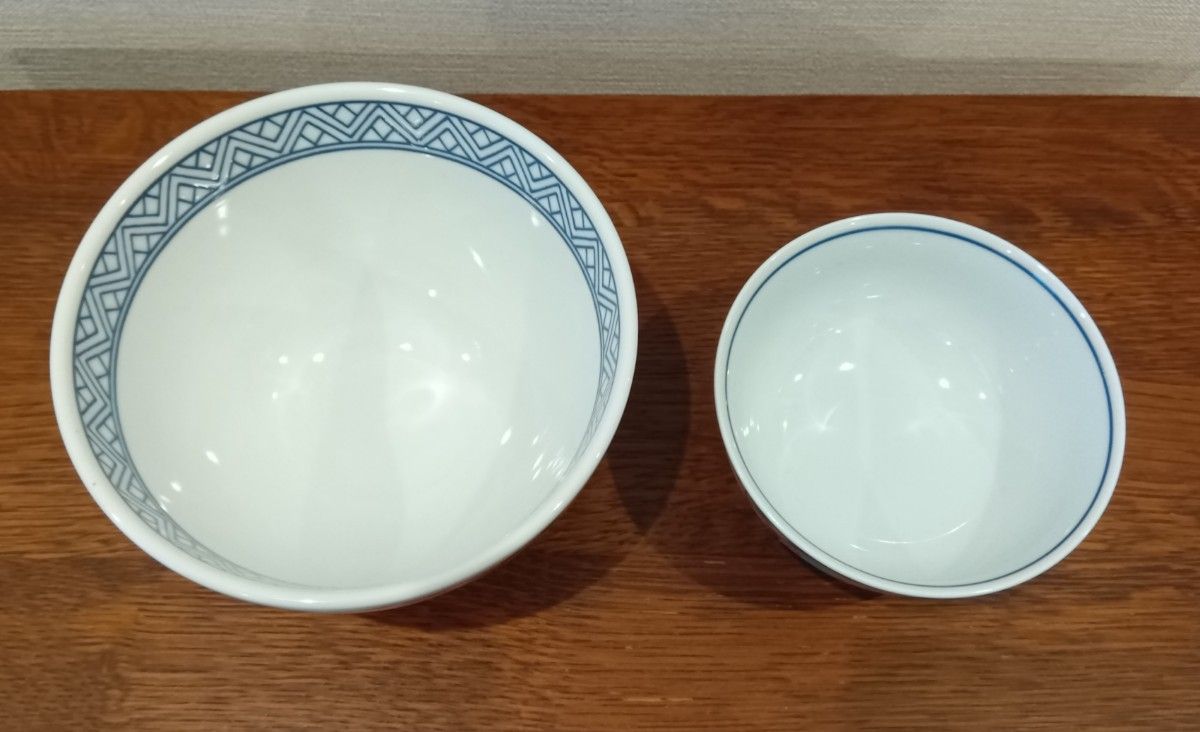 吉野家 111周年記念 どんぶり& 茶碗(小どんぶり) セット 未使用 吉野家 111周年記念 どんぶり& 茶碗(小どんぶり) セット 未使用