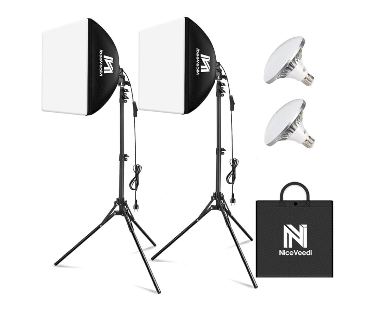 2パック写真撮影ソフトボックス 40x40cmライトボックス LED 撮影 2パック写真撮影ソフトボックス 40x40cmライトボックス LED 撮影