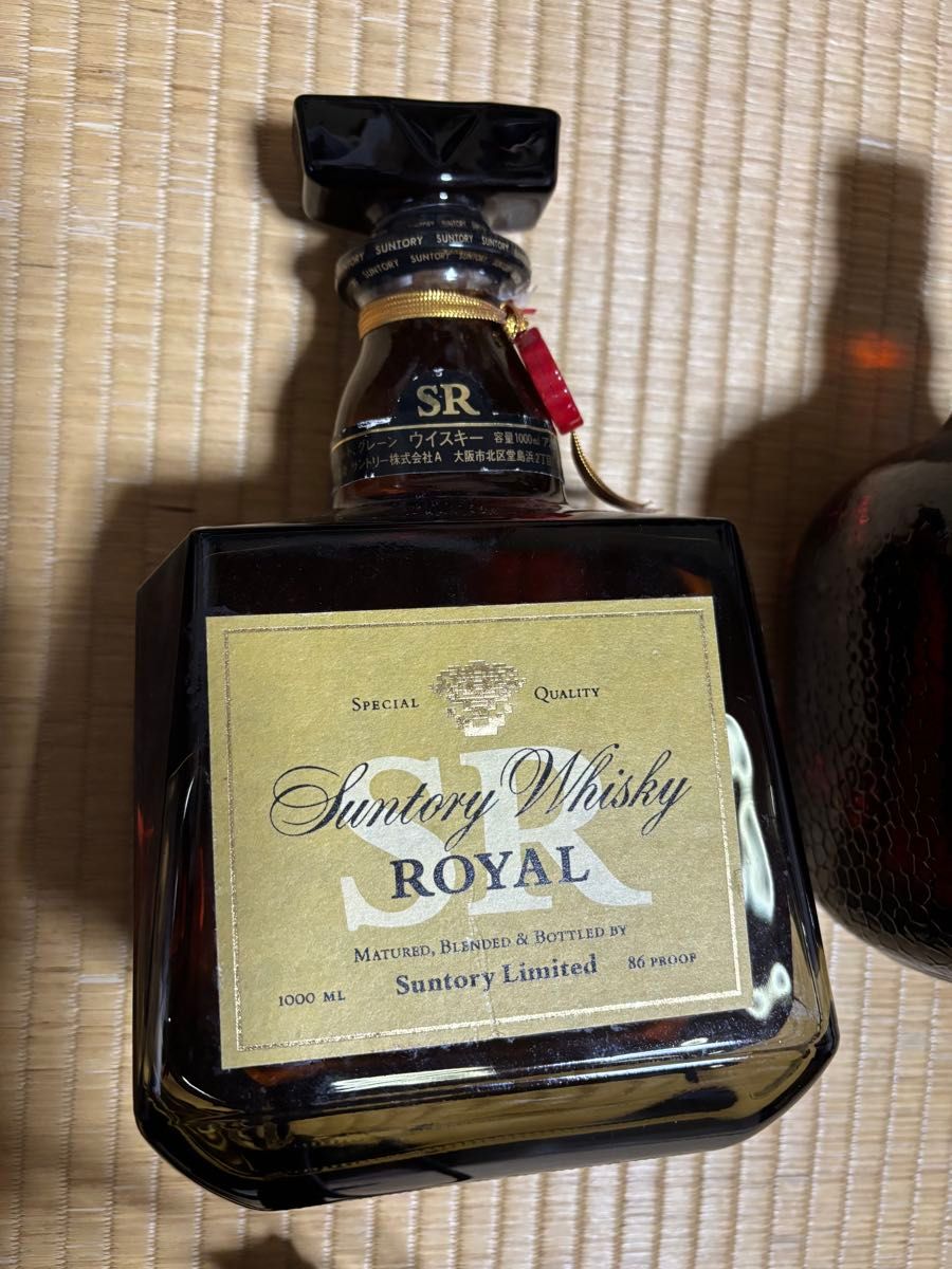 サントリーウイスキーROYAL グランドオールドパー 3本セット 古 サントリーウイスキーROYAL グランドオールドパー 3本セット 古