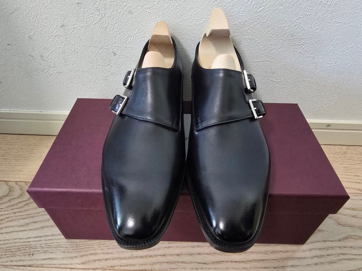 定価32万超】未使用&純正シューツリー付 JOHN LOBB チャペル6 5E 定価32万超】未使用&純正シューツリー付 JOHN LOBB チャペル6 5E