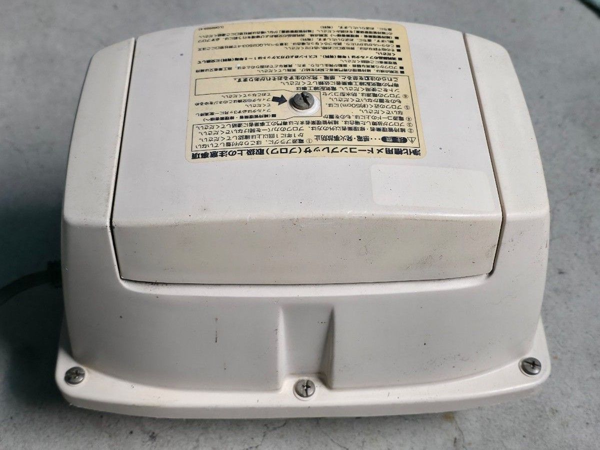 日東工器 浄化槽用ブロワー LAG-80(N) ジャンク品|Yahoo!フリマ 日東工器 浄化槽用ブロワー LAG-80(N) ジャンク品|Yahoo!フリマ